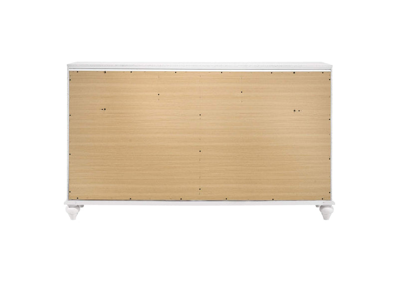 205893 Barzini 7-drawer Dresser White