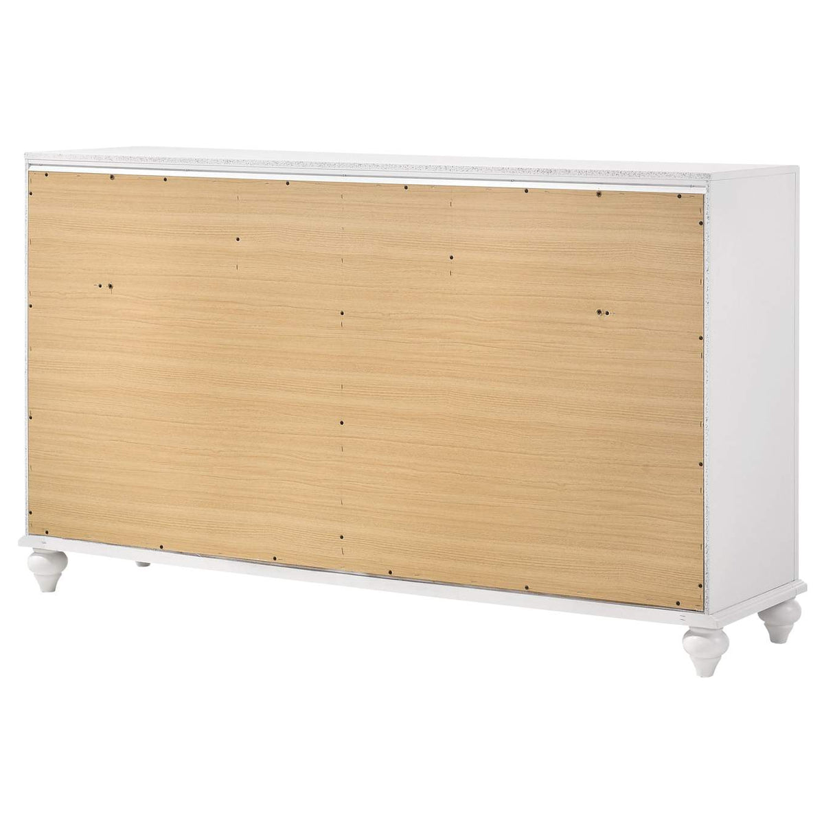 205893 Barzini 7-drawer Dresser White