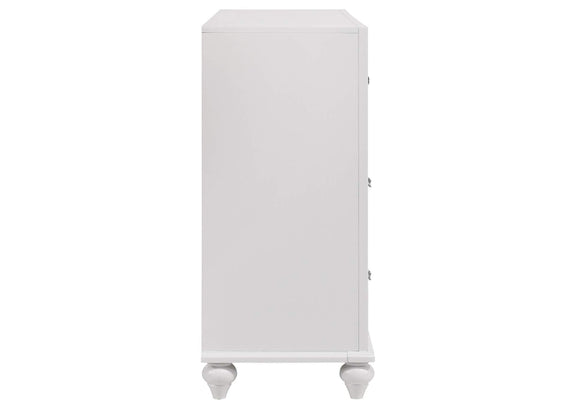 205893 Barzini 7-drawer Dresser White