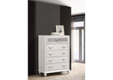 205895 Barzini 5-drawer Bedroom Chest White