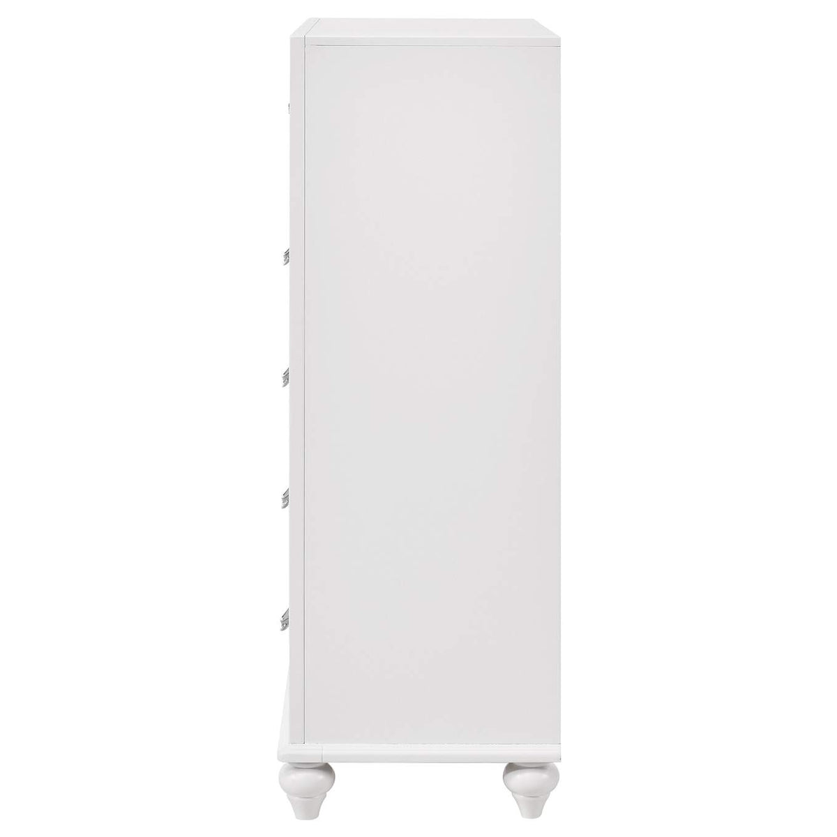 205895 Barzini 5-drawer Bedroom Chest White