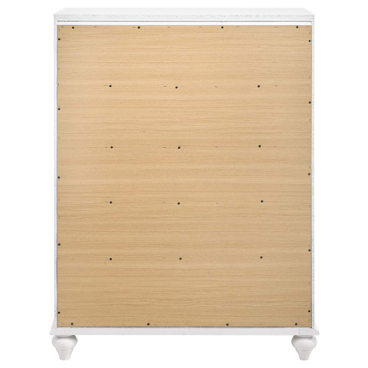 205895 Barzini 5-drawer Bedroom Chest White