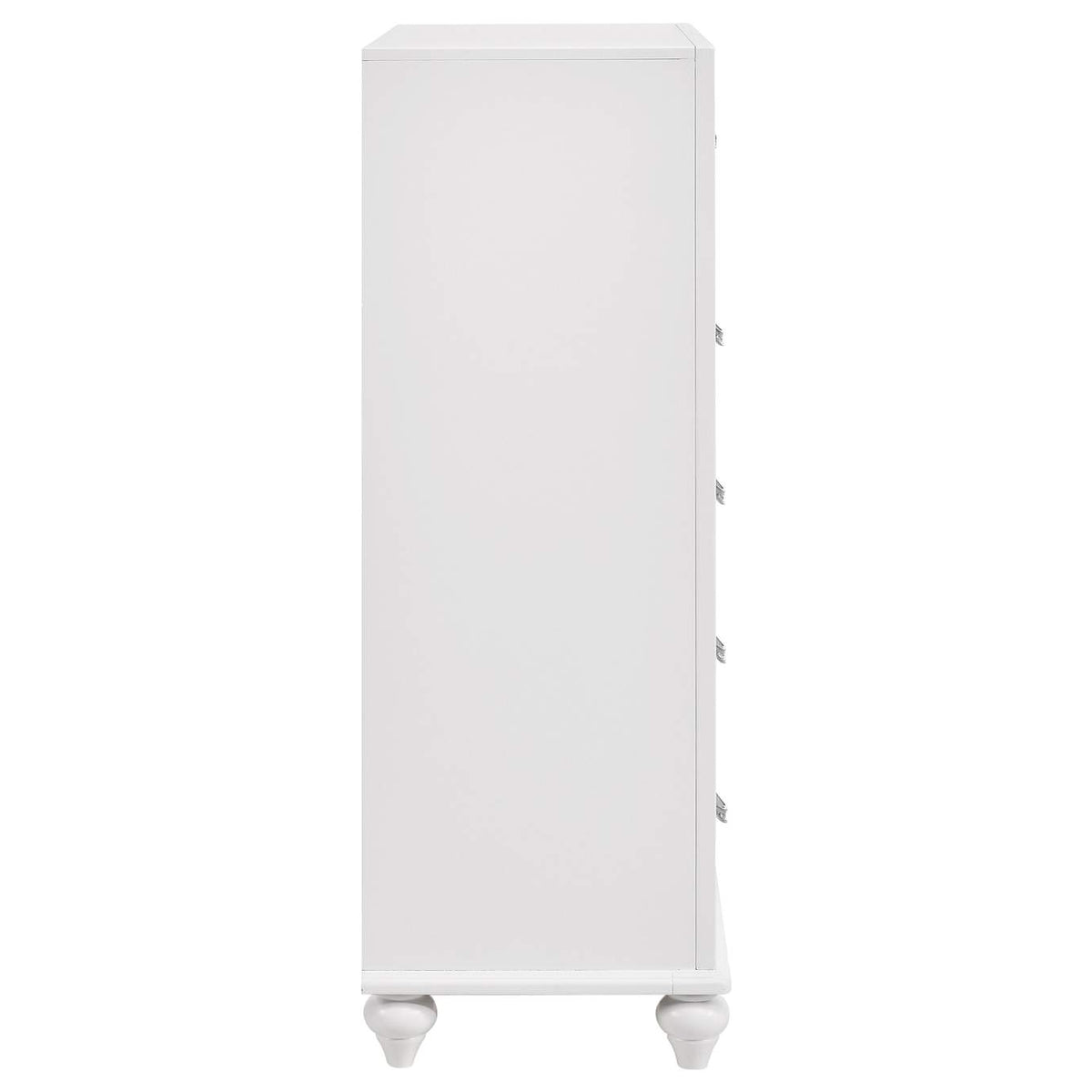 205895 Barzini 5-drawer Bedroom Chest White