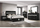 206360KE-S5 Miranda 5-piece Eastern King Bedroom Set Black