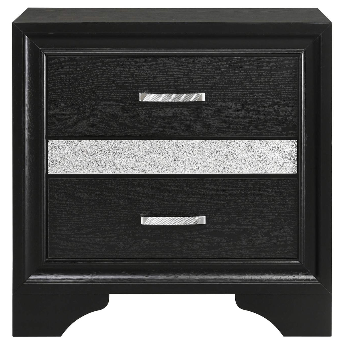 206360KW-S4 Miranda 4-piece California King Bedroom Set Black