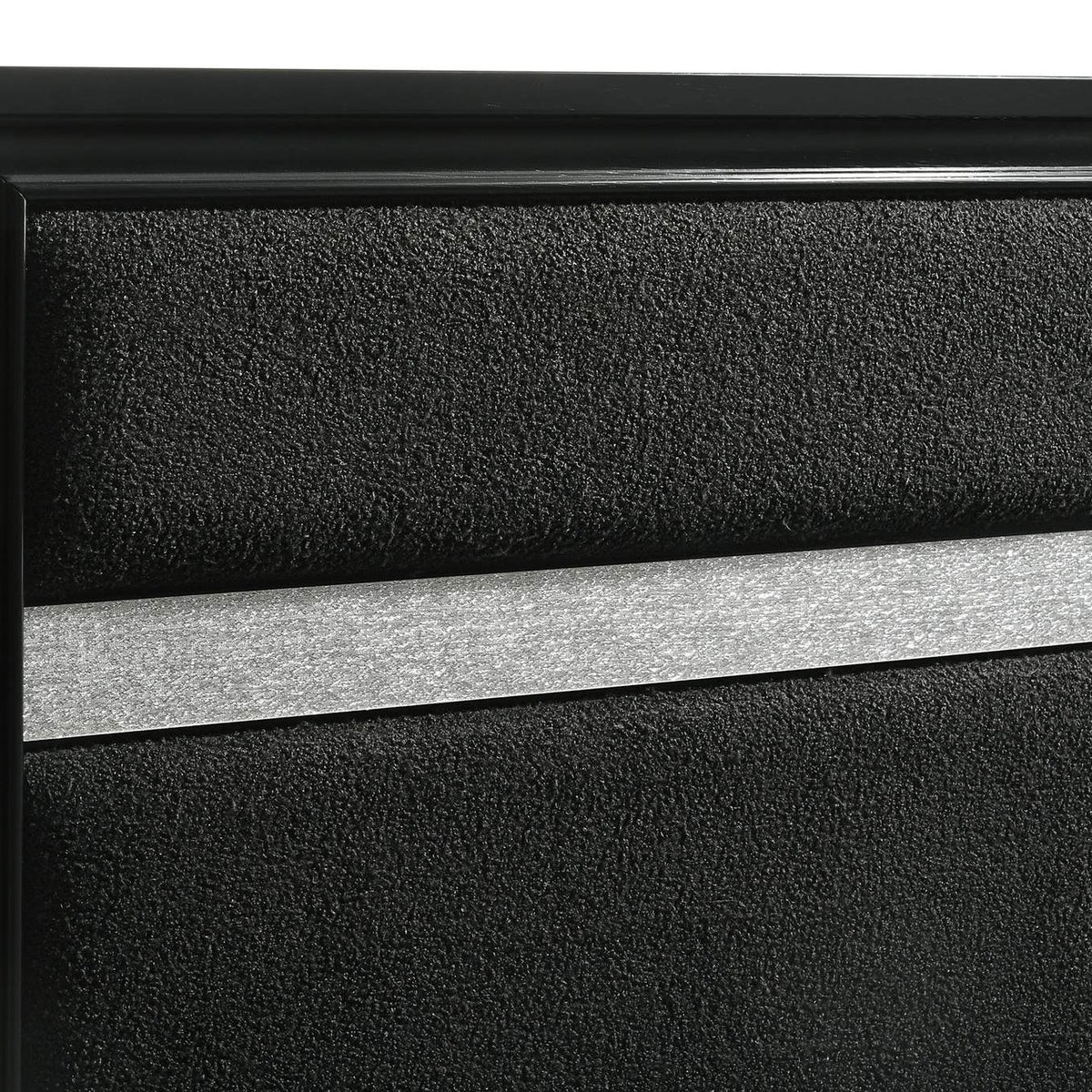 206360Q-S4 Miranda 4-piece Queen Bedroom Set Black