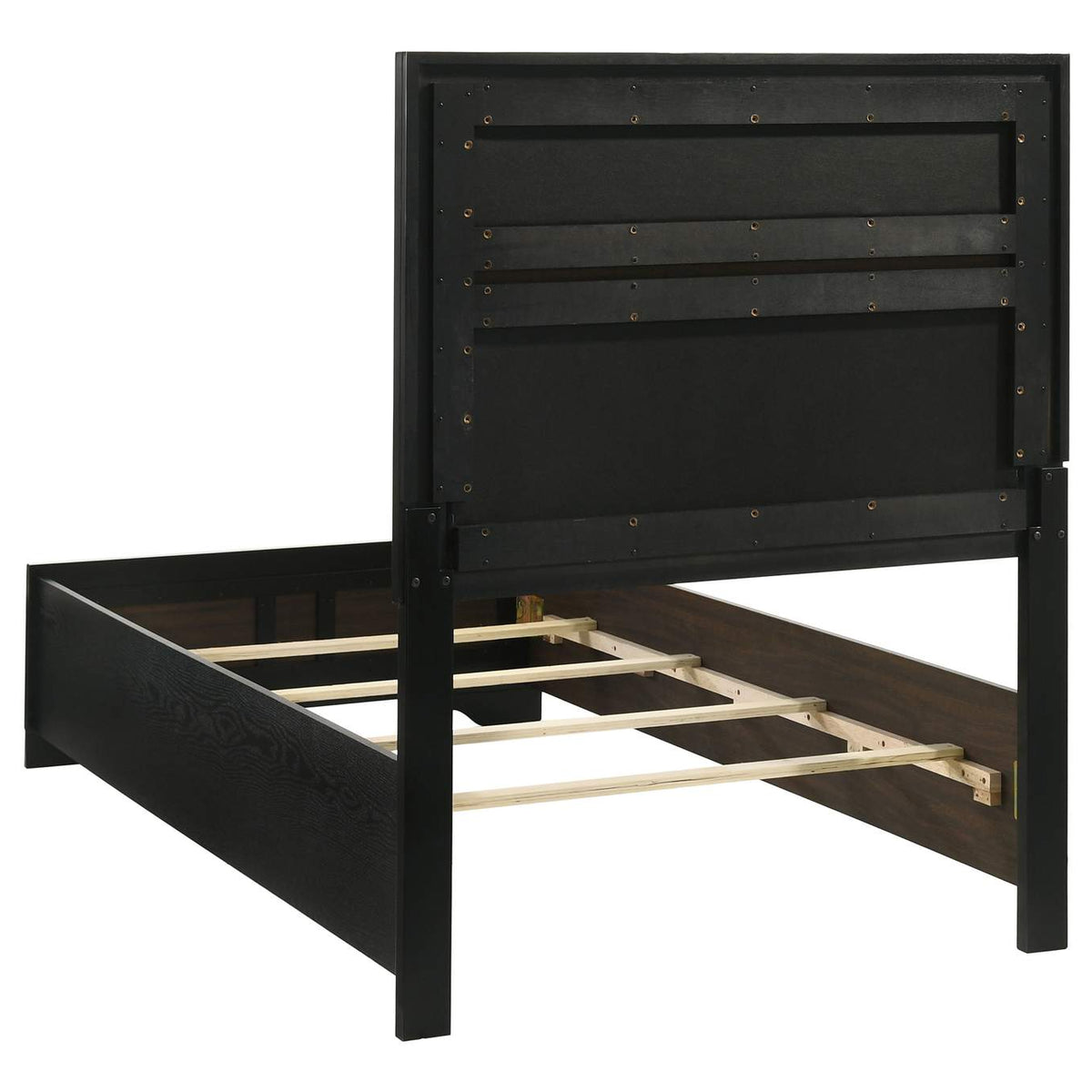 206360T-S4 Miranda 4-piece Twin Bedroom Set Black
