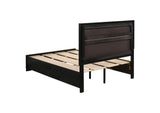 206361F-S4 Miranda 4-piece Full Bedroom Set Black