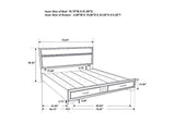 206361KE-S5 Miranda 5-piece Eastern King Bedroom Set Black