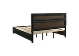 206361KW-S4 Miranda 4-piece California King Bedroom Set Black