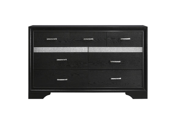 206363 Miranda 9-drawer Dresser Black