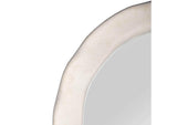 TOV-C18494 Kaia Cream Textured Floor Mirror