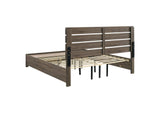 207040KE Brantford Wood Eastern King Storage Panel Bed Barrel Oak