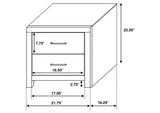 207040Q-S5 Brantford 5-piece Queen Bedroom Set Barrel Oak