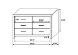 207040Q-S5 Brantford 5-piece Queen Bedroom Set Barrel Oak