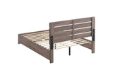 207040Q Brantford Wood Queen Storage Panel Bed Barrel Oak