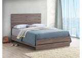 207041KE Brantford Wood Eastern King Panel Bed Barrel Oak