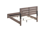 207041KE Brantford Wood Eastern King Panel Bed Barrel Oak
