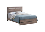 207041Q Brantford Wood Queen Panel Bed Barrel Oak