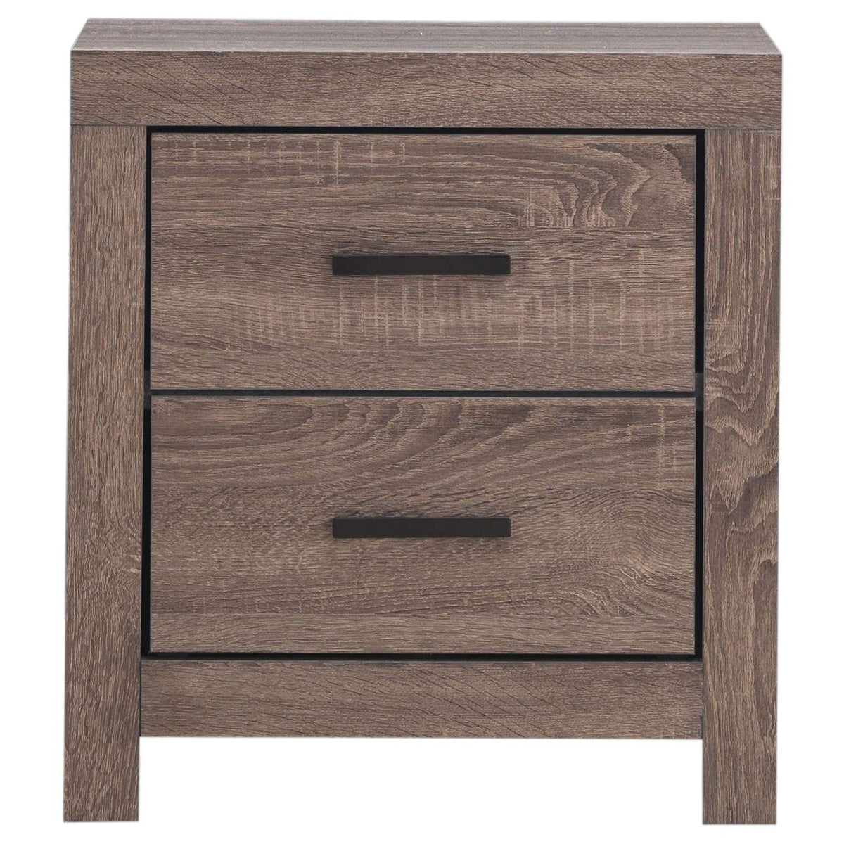 207042 Brantford 2-drawer Nightstand Barrel Oak