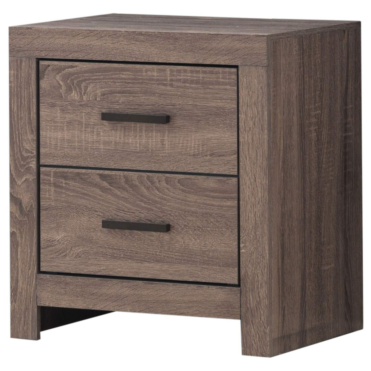 207042 Brantford 2-drawer Nightstand Barrel Oak