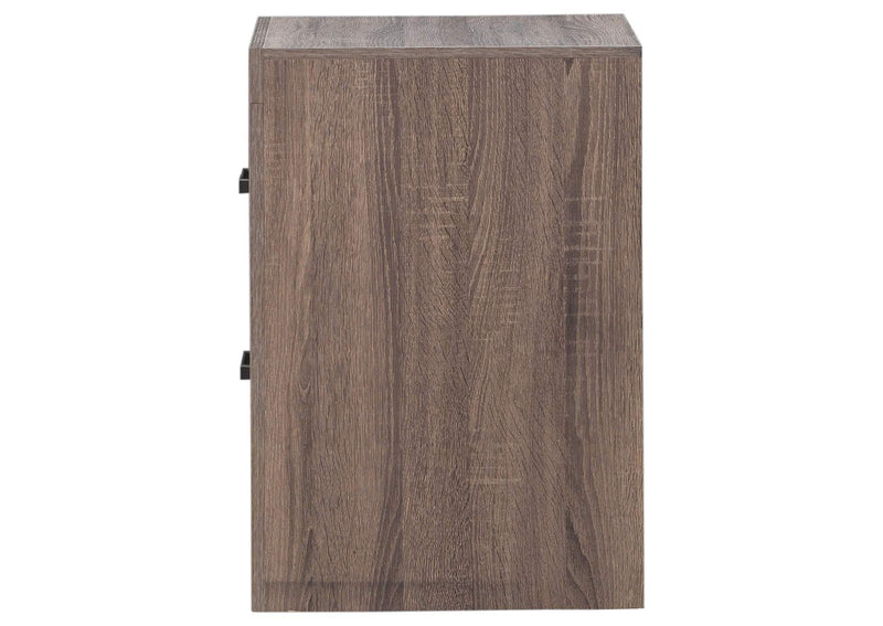 207042 Brantford 2-drawer Nightstand Barrel Oak