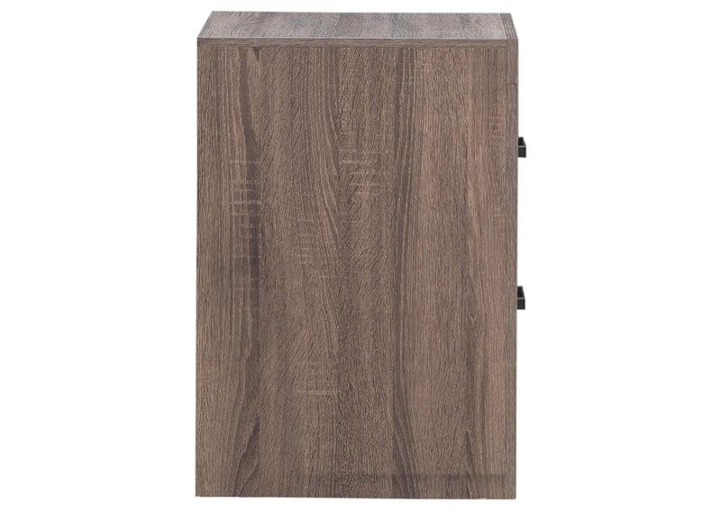 207042 Brantford 2-drawer Nightstand Barrel Oak