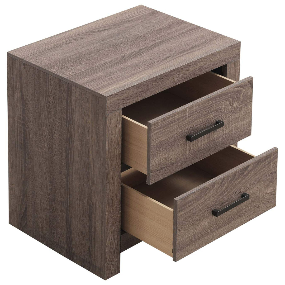 207042 Brantford 2-drawer Nightstand Barrel Oak