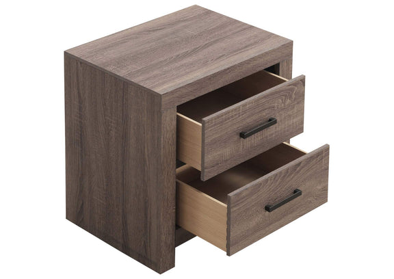 207042 Brantford 2-drawer Nightstand Barrel Oak