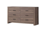 207043 Brantford 6-drawer Dresser Barrel Oak