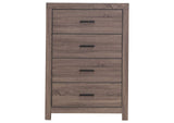 207045 Brantford 4-drawer Bedroom Chest Barrel Oak