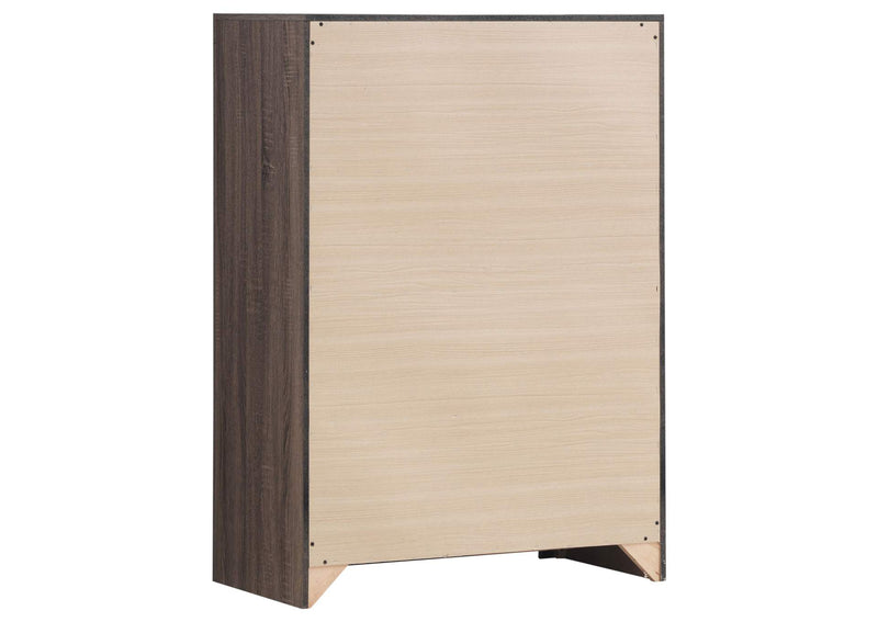 207045 Brantford 4-drawer Bedroom Chest Barrel Oak