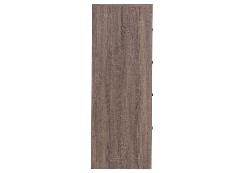 207045 Brantford 4-drawer Bedroom Chest Barrel Oak