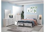 Brantford 5-piece Eastern King Bedroom Set Coastal White