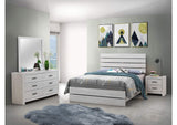 Brantford 4-piece Eastern King Bedroom Set Coastal White