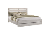 207051KE Brantford Wood Eastern King Panel Bed Coastal White