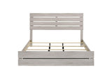 207051KE Brantford Wood Eastern King Panel Bed Coastal White