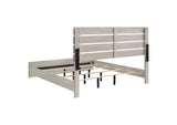 207051KE Brantford Wood Eastern King Panel Bed Coastal White