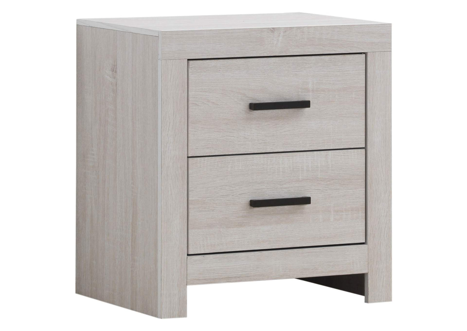 207052 Brantford 2-drawer Nightstand Coastal White