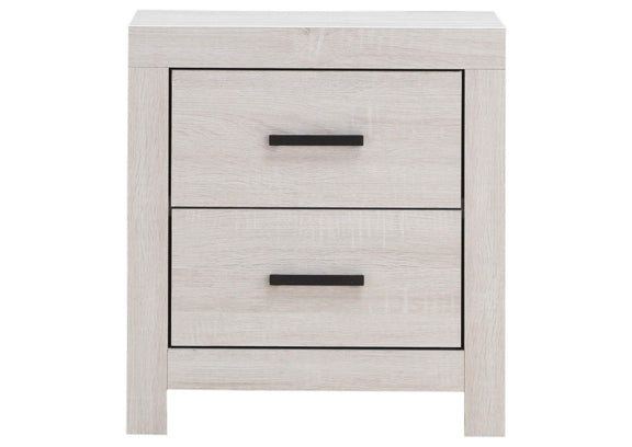 207052 Brantford 2-drawer Nightstand Coastal White