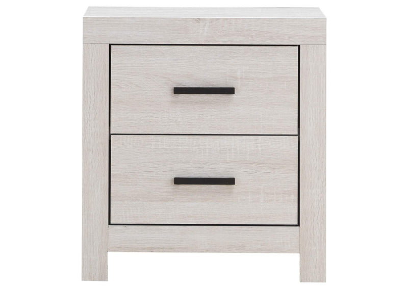 207052 Brantford 2-drawer Nightstand Coastal White