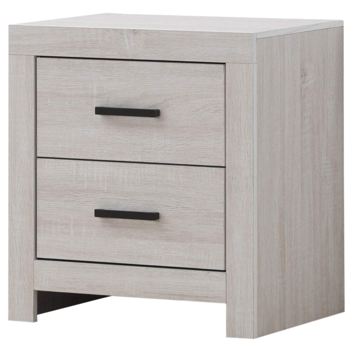 207052 Brantford 2-drawer Nightstand Coastal White
