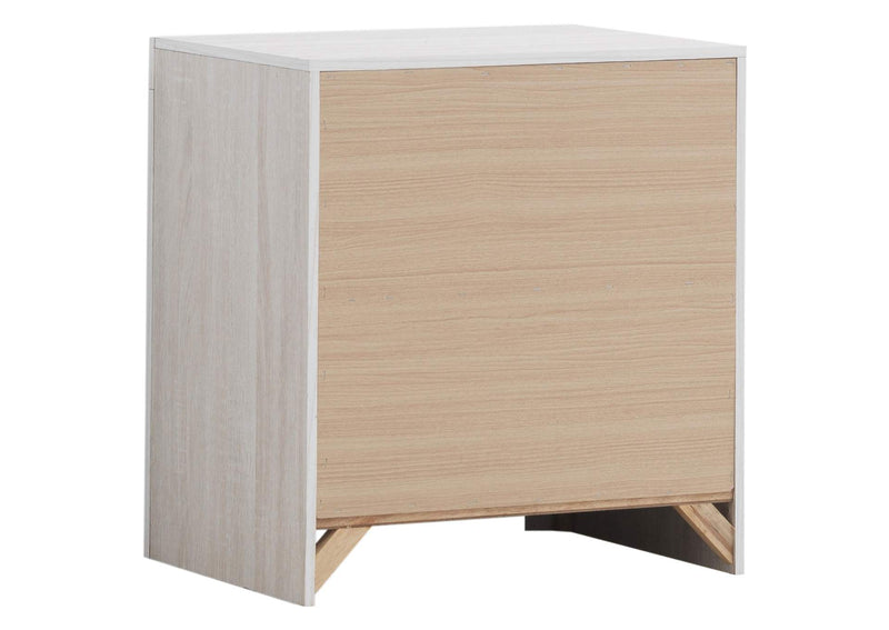 207052 Brantford 2-drawer Nightstand Coastal White