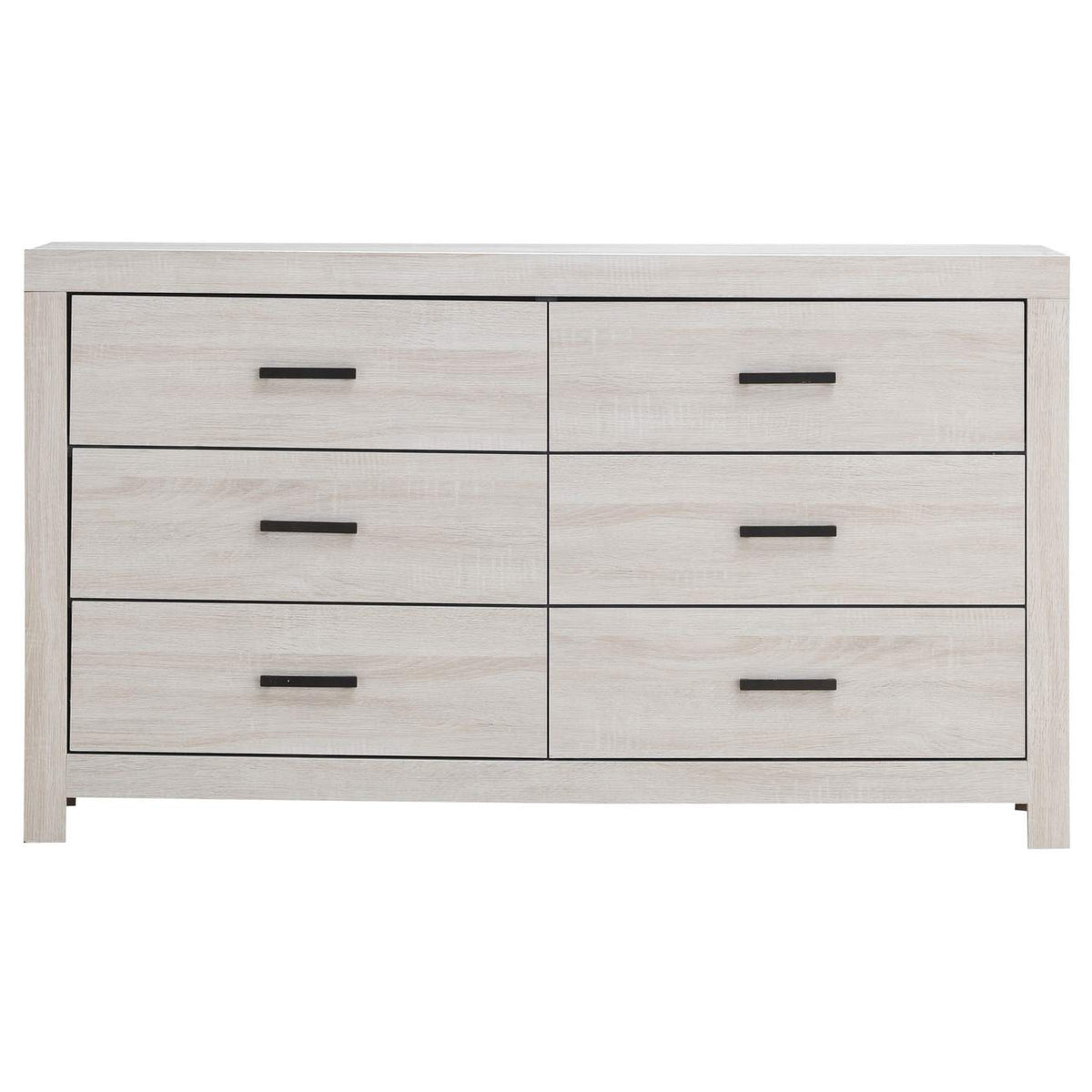 207053 Brantford 6-drawer Dresser Coastal White