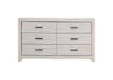 207053 Brantford 6-drawer Dresser Coastal White