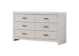 207053 Brantford 6-drawer Dresser Coastal White