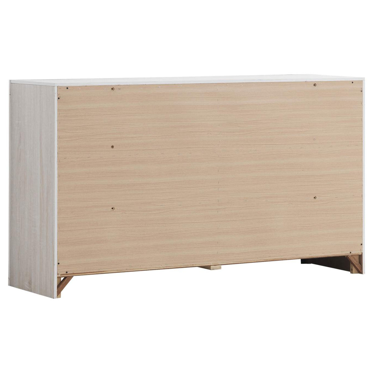 207053 Brantford 6-drawer Dresser Coastal White