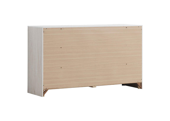 207053 Brantford 6-drawer Dresser Coastal White
