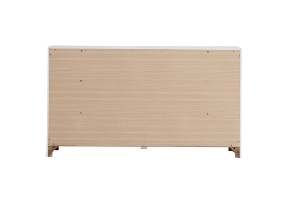 207053 Brantford 6-drawer Dresser Coastal White