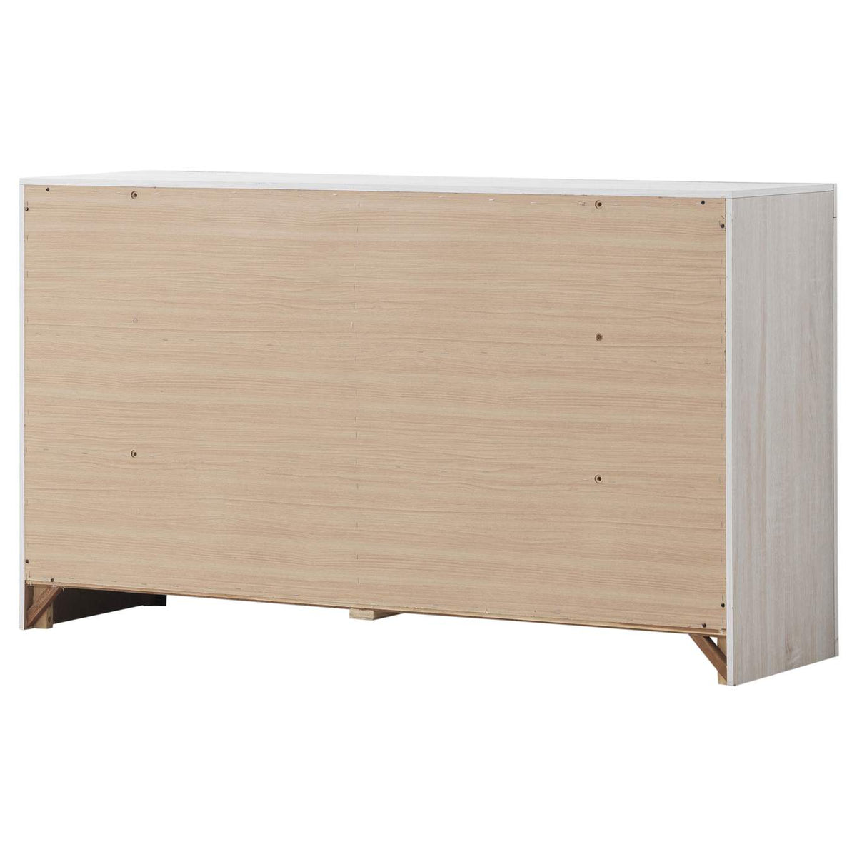207053 Brantford 6-drawer Dresser Coastal White